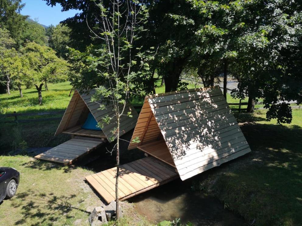 Kamp Na Otoku - Ljubno Ob Savinji 호텔 외부 사진