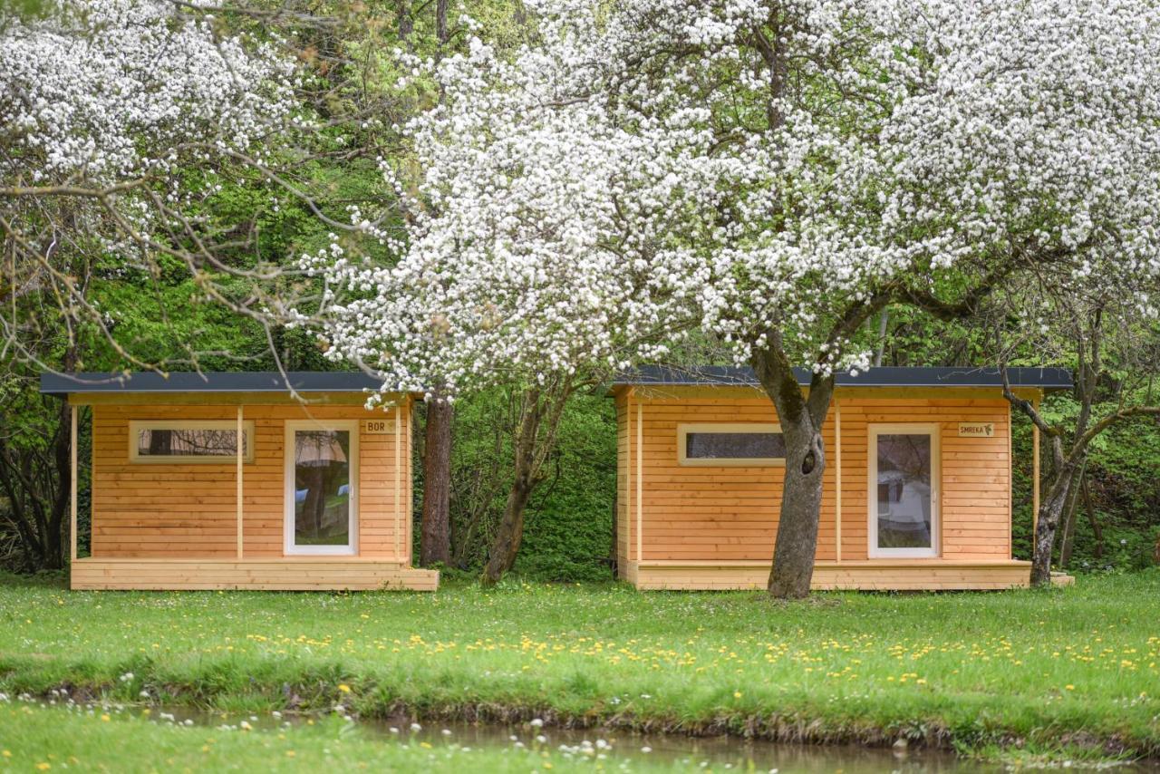 Kamp Na Otoku - Ljubno Ob Savinji 호텔 외부 사진