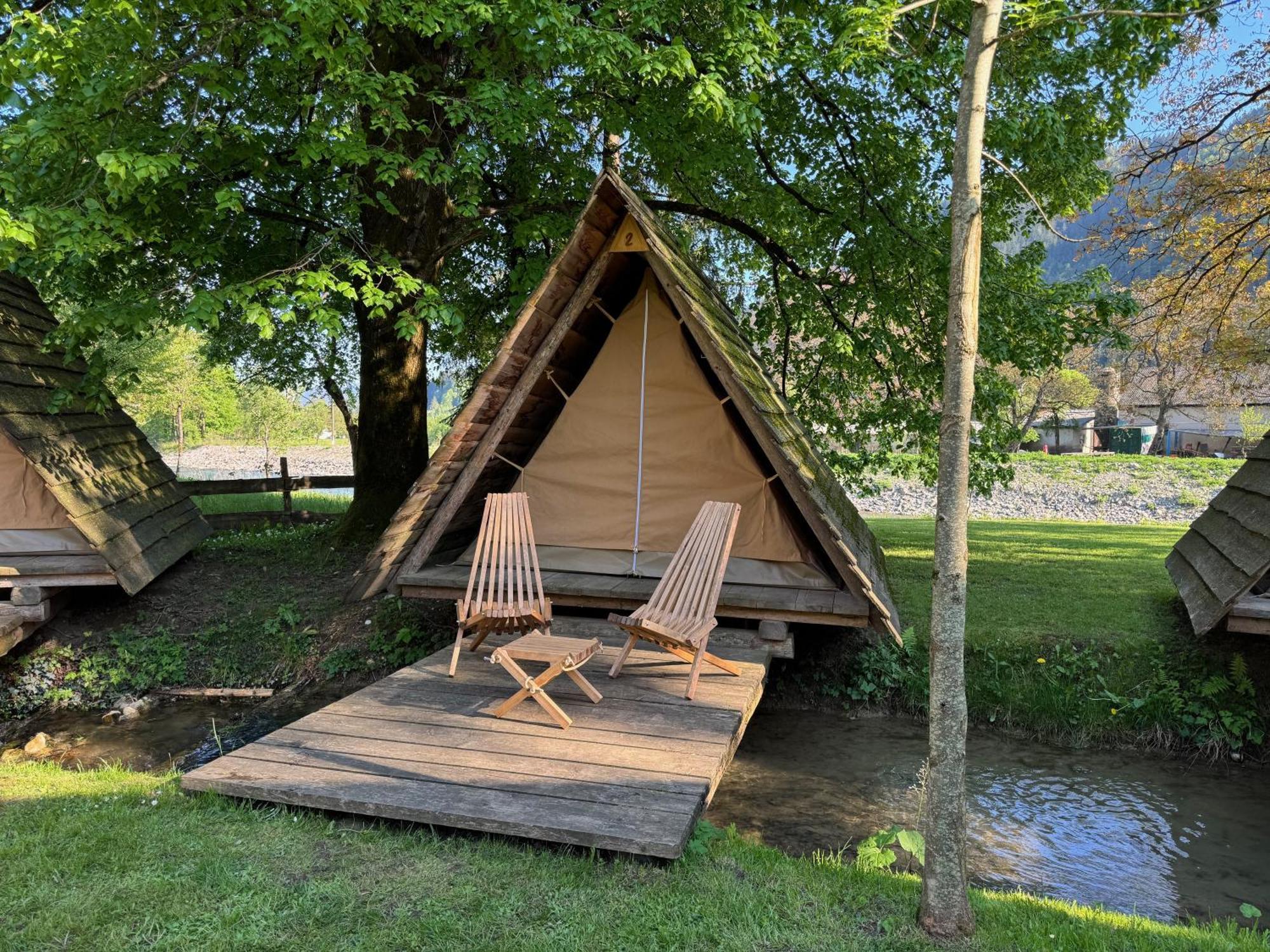 Kamp Na Otoku - Ljubno Ob Savinji 호텔 외부 사진